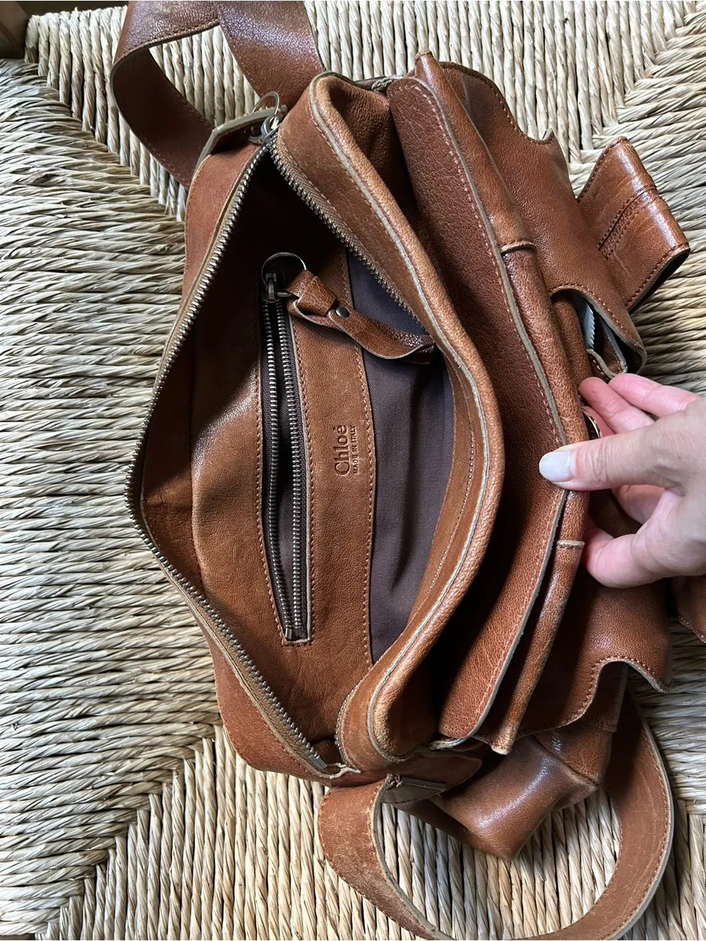 Chloe genuine leather